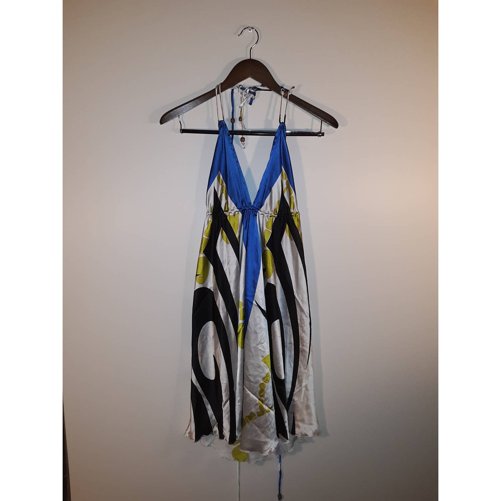Silky Halter Dress